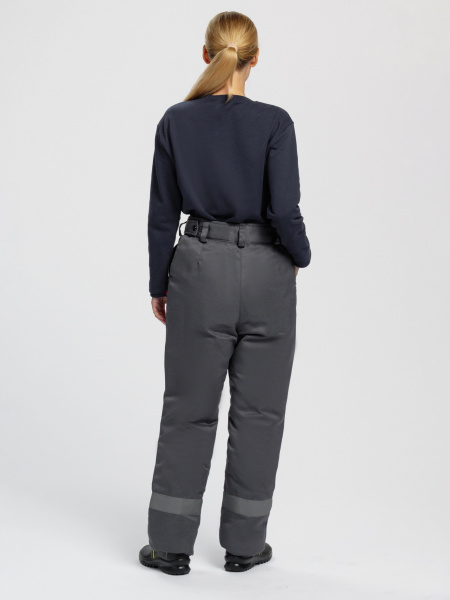 Брюки зимние женские Кнейд СОП (тк.Смесовая,210), т.серый