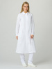 Халат женский ХАССП-Премиум (тк.Оптима,160), белый (ЧЗ)