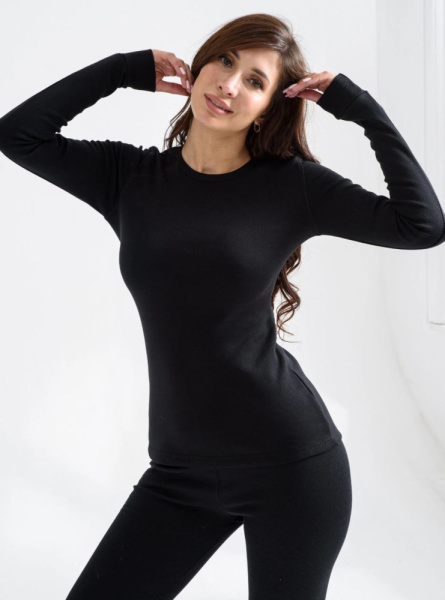 Комплект женский "Термобелье" (базовое) черный