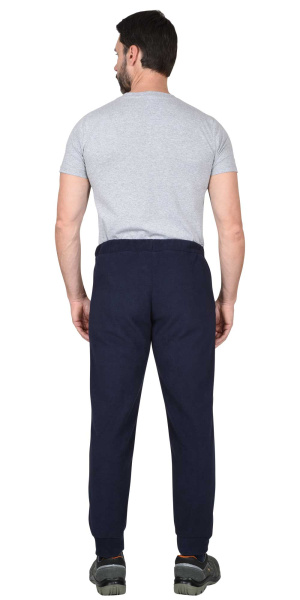 Брюки флисовые "Комфорт" темно-синие (ЧЗ)