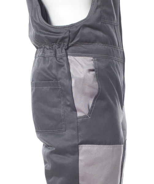 Костюм "ФАВОРИТ-2" зимний: куртка кор., п/ком тёмно-серый с серым тк. Твил (тк.Орин) Эталон