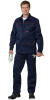 Костюм "ПРОФЕССИОНАЛ": куртка, п/комб. синий с красным кантом (распродажа) (ЧЗ)