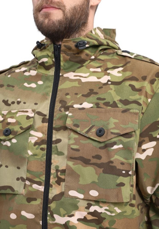 Костюм "ТУРИСТ 2" куртка/брюки цвет: кмф "Мультикам", ткань: Твил Пич