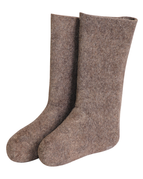 Валенки натуральные серые