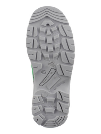 Полуботинки ВЕКТОР ПУ/ТПУ, текстиль, цвет: черный/зеленый